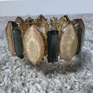 Gold and Black Bracelet